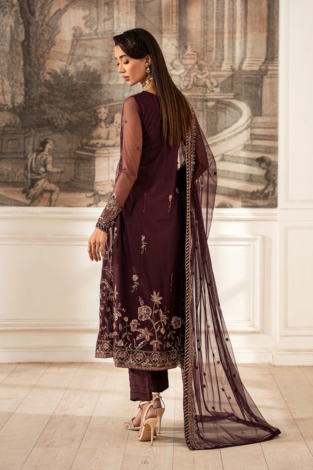 Zarif | Formal Edit 25 | ZFE-06 DAHLIA by Maria Faisal - Registered Vendor of : Zarif - type : Ladies Clothes - 100% original wedding dresses