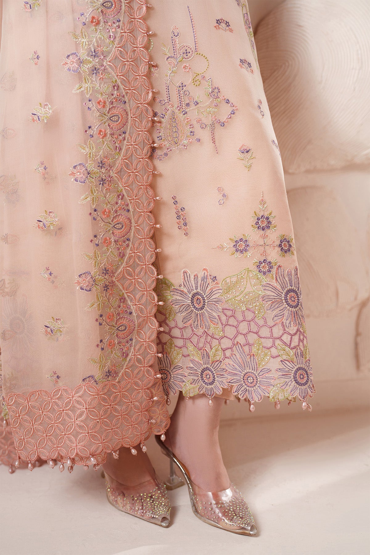 Alizeh | Threads Eid Festive Edit 26 | AF-BDHG-5043-Diana - Formal Dress - available at Maria Faisal in UK and USA.