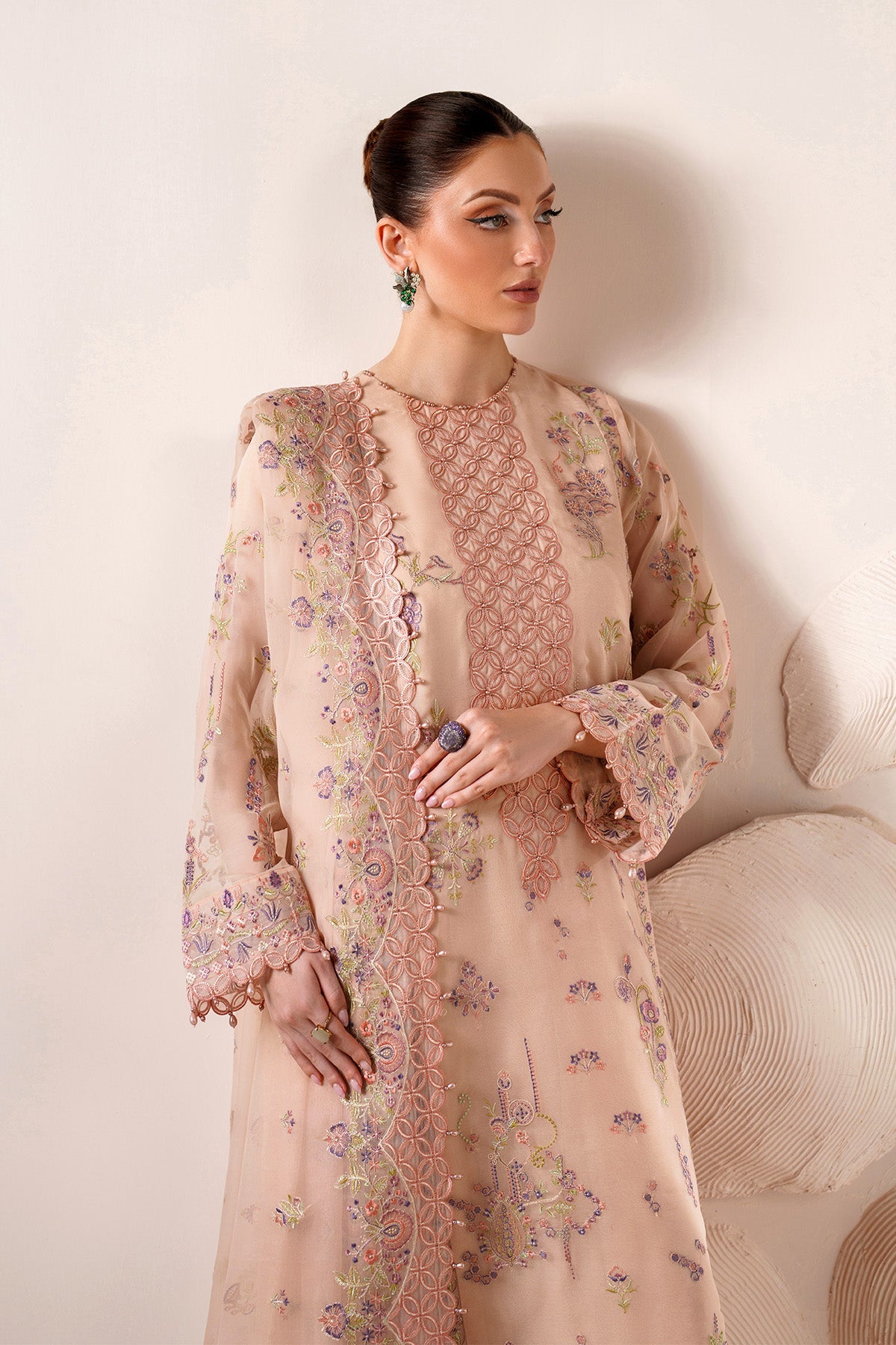 Alizeh | Threads Eid Festive Edit 26 | AF-BDHG-5043-Diana - Formal Dress - available at Maria Faisal in UK and USA.
