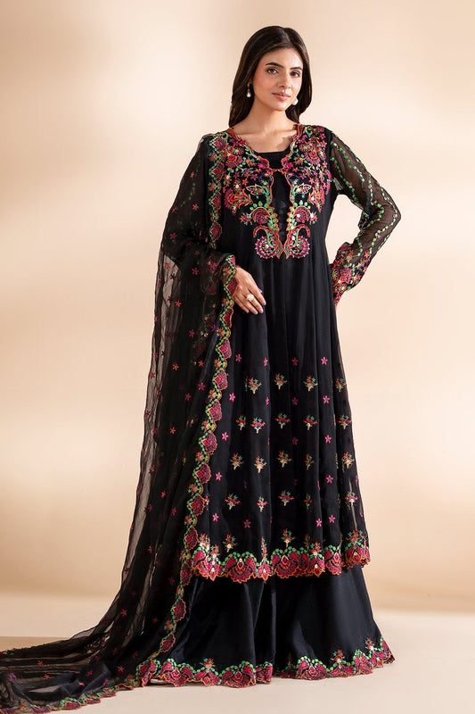 Charizma | Festive Pret | 3-PC Embroidered CMA-6-334 - Formal Dress - available at Maria Faisal in UK and USA.