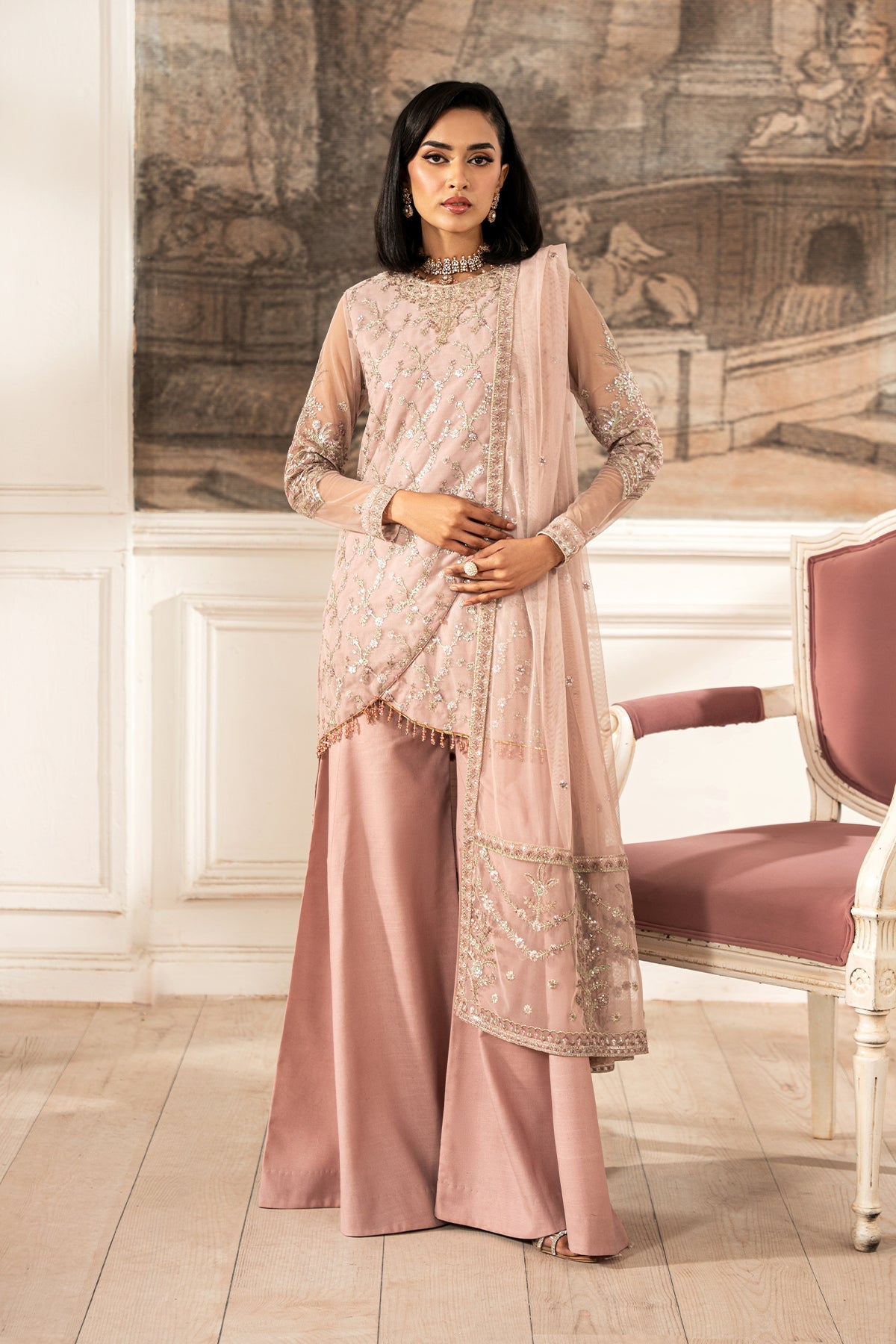 Zarif | Formal Edit 25 | ZFE-03 VIVIAN by Maria Faisal - Registered Vendor of : Zarif - type : Ladies Clothes - 100% original wedding dresses
