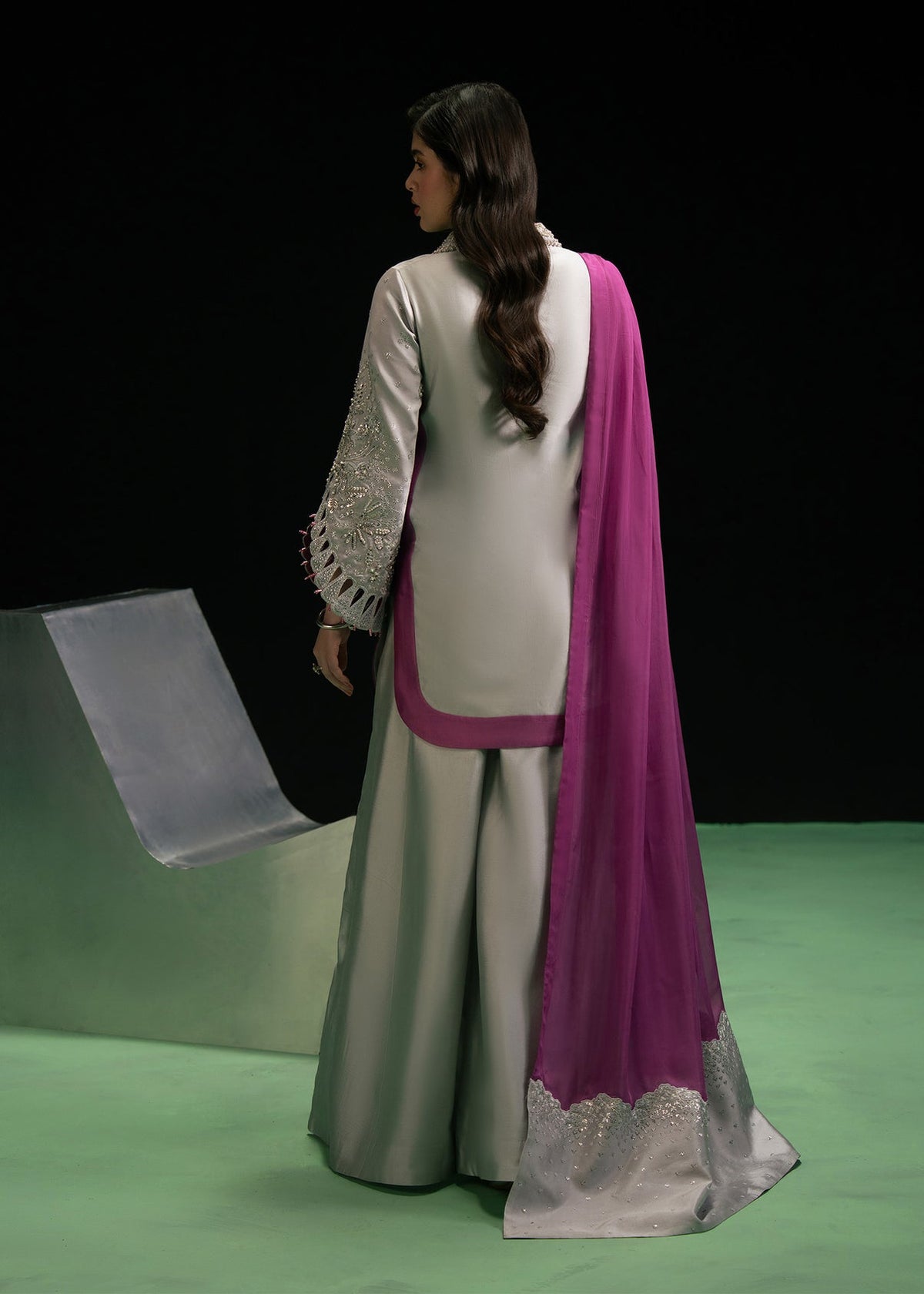 Dastoor | Leia Luxury Pret 26 | Eternity - Formal Dress - available at Maria Faisal in UK and USA.