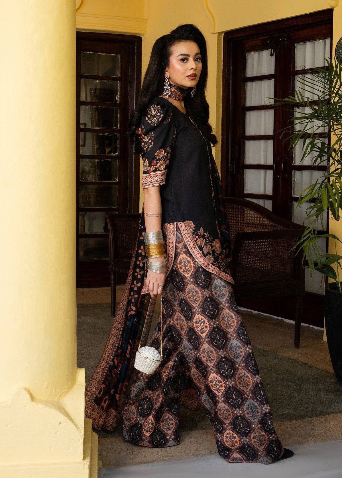 Maria Osama Khan | Retro Lawn 25 | Nazia by Maria Faisal - Registered Vendor of : Maria Osama Khan - type : Ladies Clothes - 100% original wedding dresses
