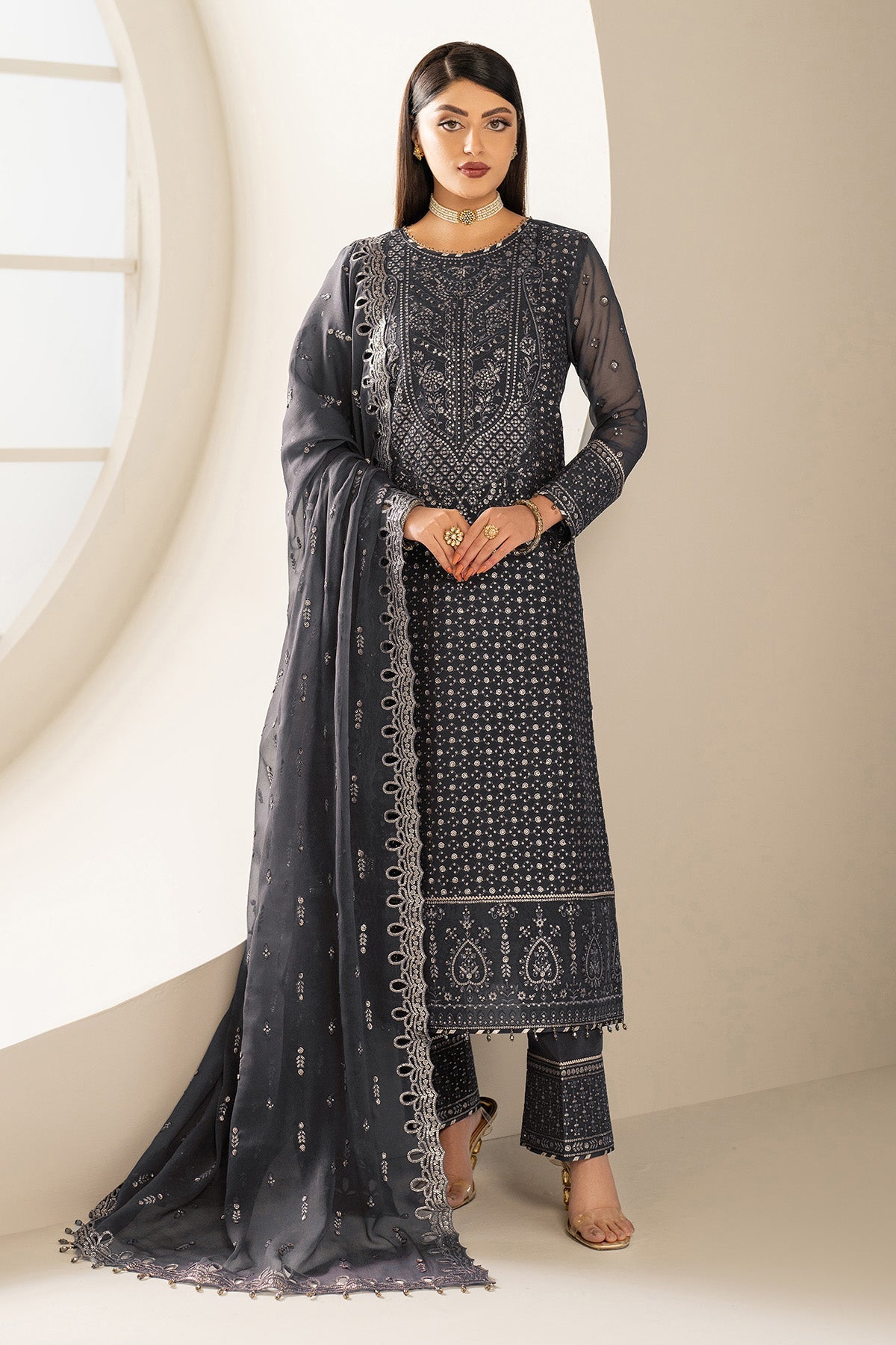Alizeh | Formals Wear | AF-CH-2189-Akoya - Ladies Clothes - Maria Faisal
