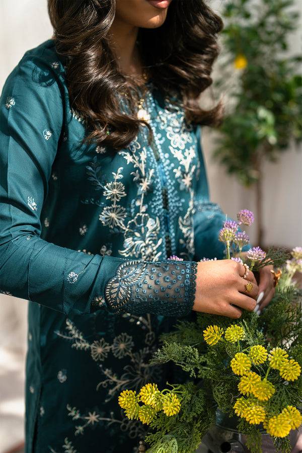 Zarif | Lamhay Luxury Eid Lawn 25 | 04 WARINA by Maria Faisal - Registered Vendor of : Zarif - type : Ladies Clothes - 100% original wedding dresses