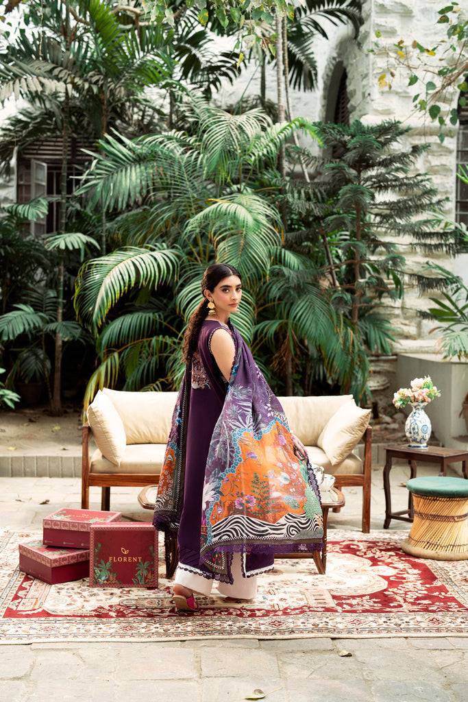 Florent | Eid Edits Luxury Lawn | FEE - 1A by Maria Faisal - Registered Vendor of : Florent - type : Ladies Clothes - 100% original wedding dresses