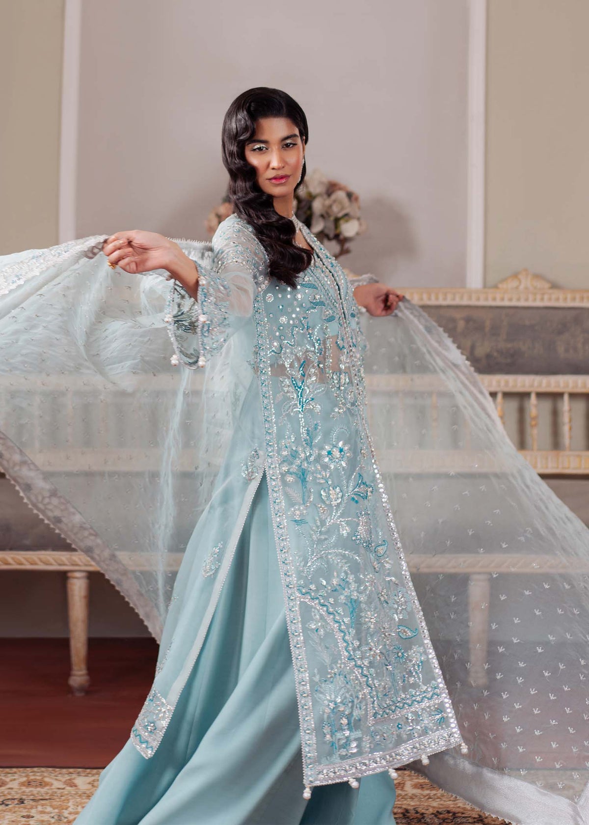 Dastoor | Airah Festive 25 | Starlight by Maria Faisal - Registered Vendor of : Dastoor - type : Ladies Clothes - 100% original wedding dresses