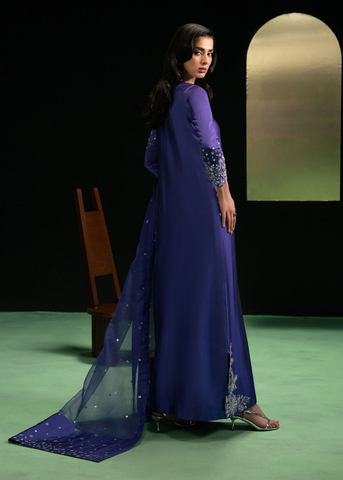 Dastoor | Leia Luxury Pret 26 | Myla - Formal Dress - available at Maria Faisal in UK and USA.