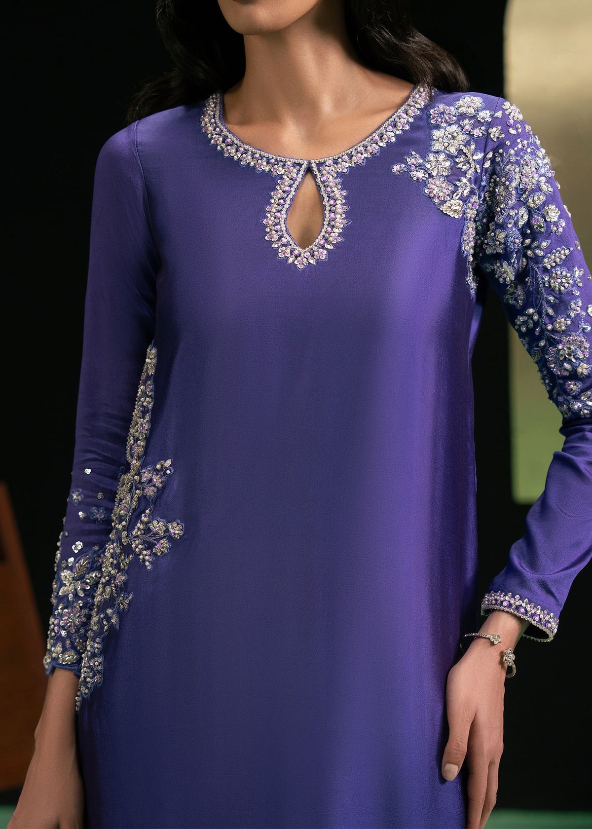 Dastoor | Leia Luxury Pret 26 | Myla - Formal Dress - available at Maria Faisal in UK and USA.