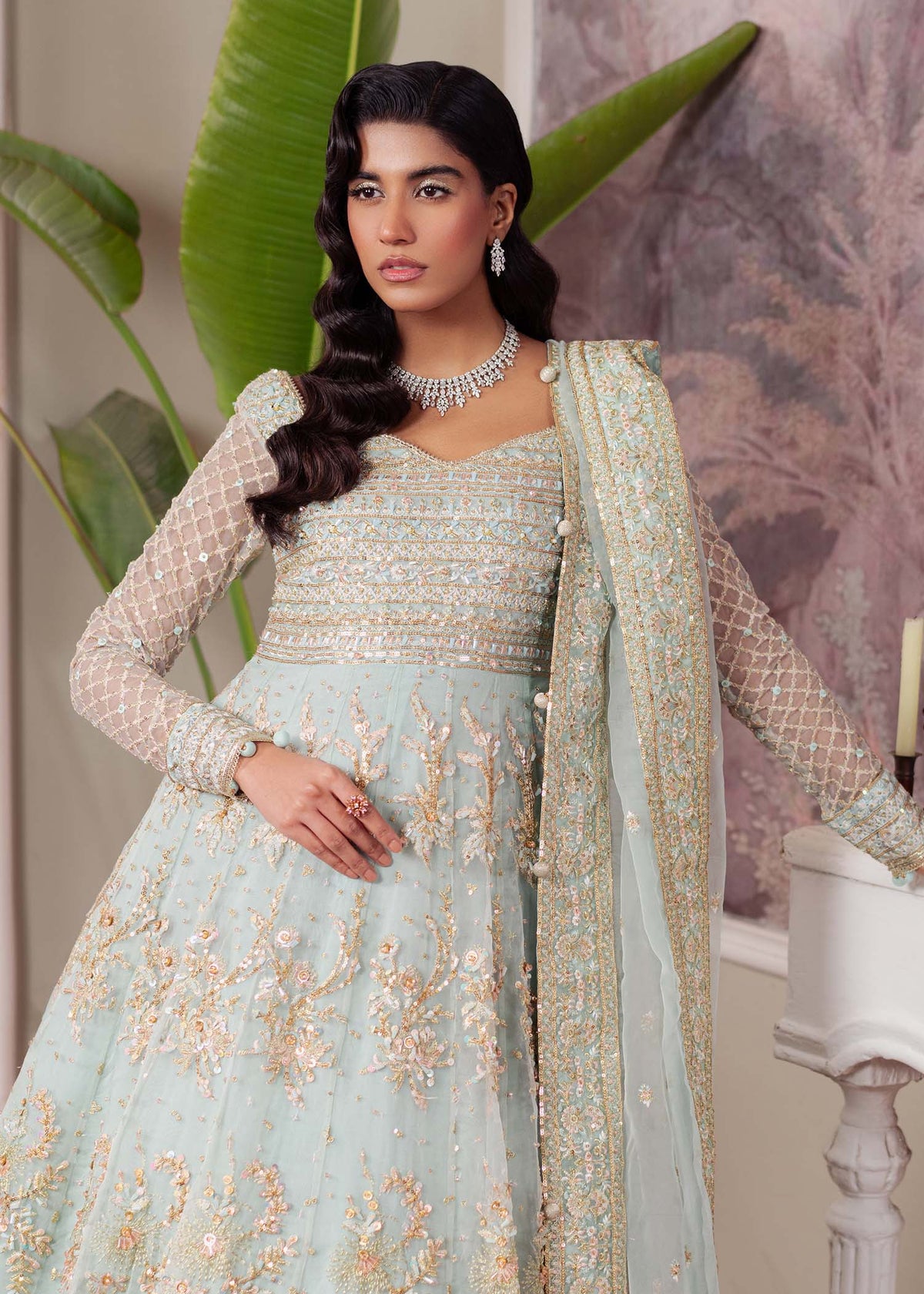 Dastoor | Airah Festive 25 | Majesty by Maria Faisal - Registered Vendor of : Dastoor - type : Ladies Clothes - 100% original wedding dresses