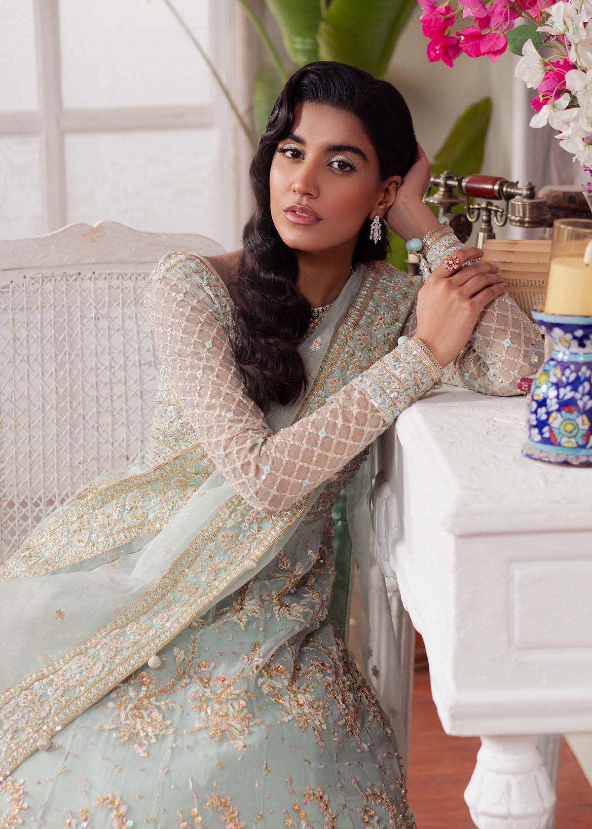Dastoor | Airah Festive 25 | Majesty by Maria Faisal - Registered Vendor of : Dastoor - type : Ladies Clothes - 100% original wedding dresses