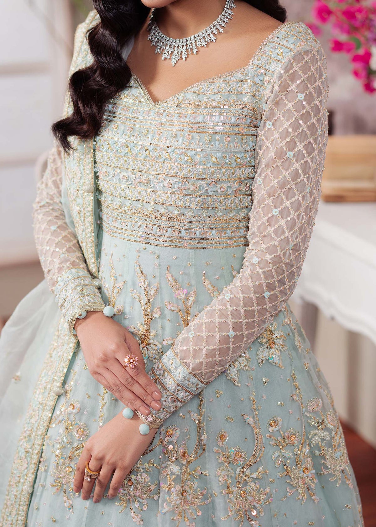 Dastoor | Airah Festive 25 | Majesty by Maria Faisal - Registered Vendor of : Dastoor - type : Ladies Clothes - 100% original wedding dresses