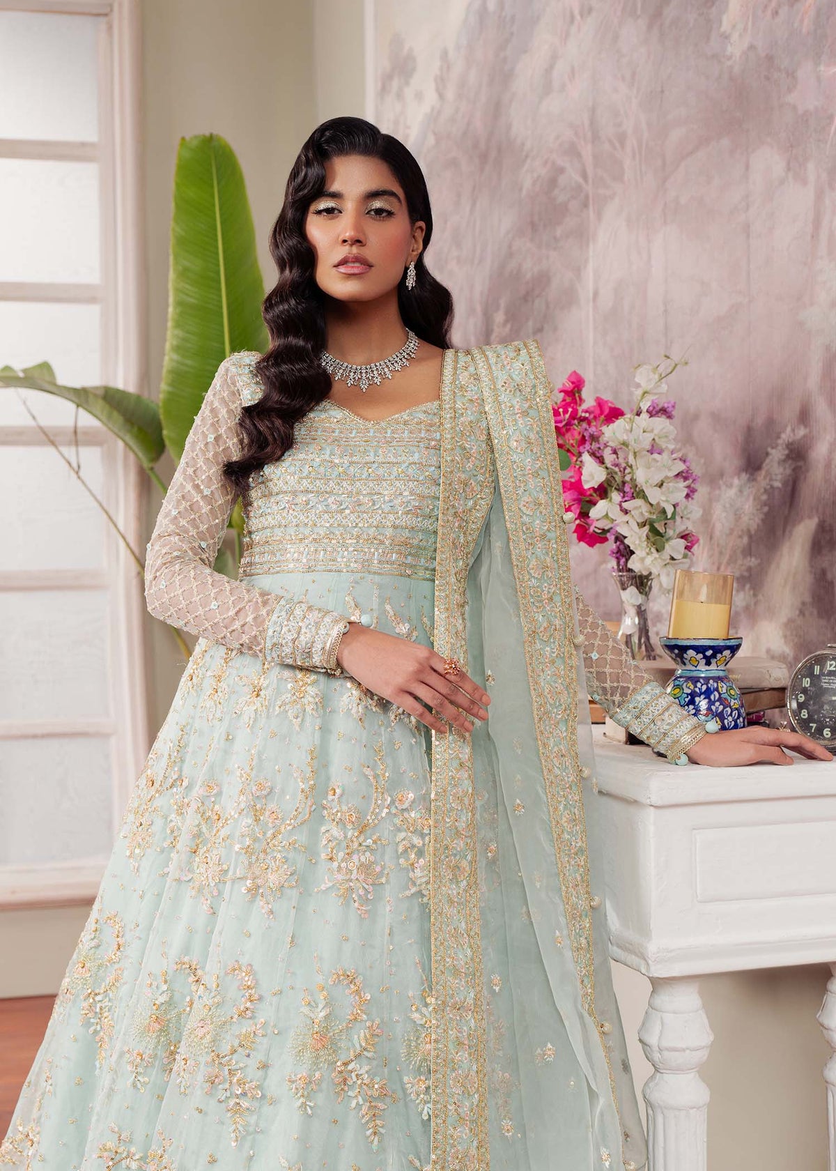 Dastoor | Airah Festive 25 | Majesty by Maria Faisal - Registered Vendor of : Dastoor - type : Ladies Clothes - 100% original wedding dresses