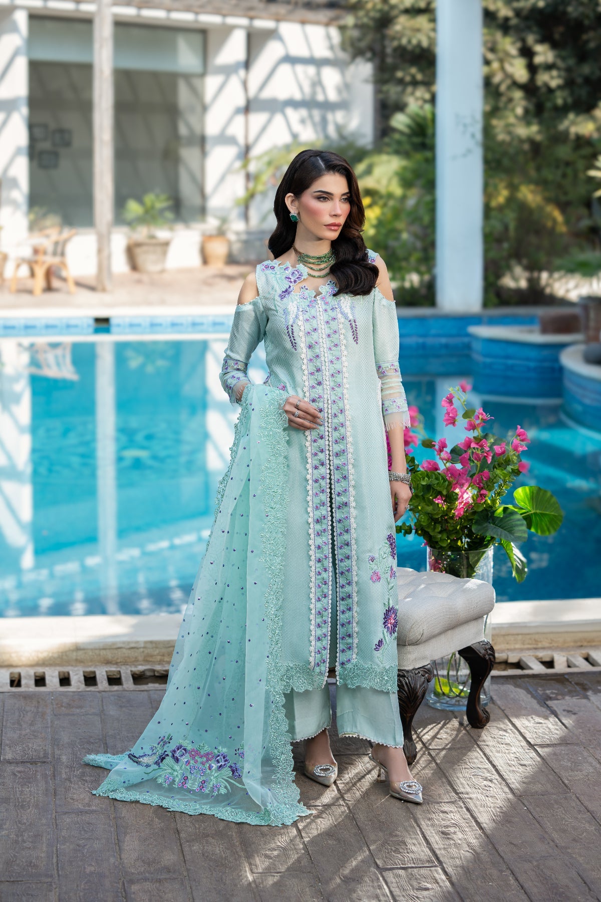 Tabyaa | Ruby Collection 25 | Feroza - Ladies Clothes - Maria Faisal