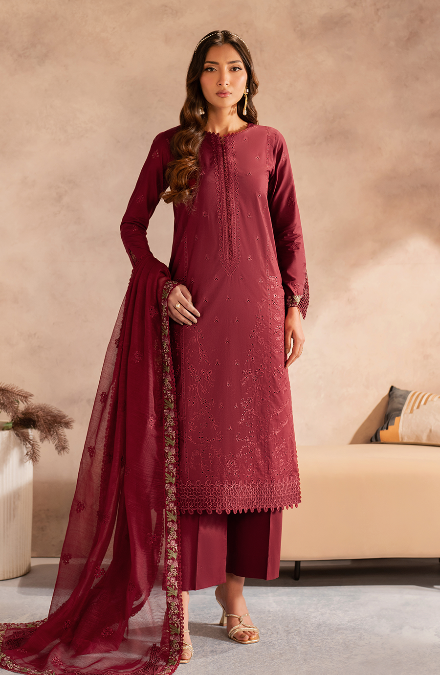 Zarif | Summer Lawn 25 | UNST-LWN-02 SAYAH by Maria Faisal - Registered Vendor of : Zarif - type : Ladies Clothes - 100% original wedding dresses