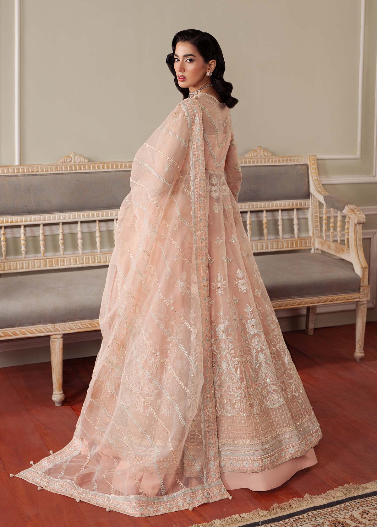Dastoor | Airah Festive 25 | Cascade by Maria Faisal - Registered Vendor of : Dastoor - type : Ladies Clothes - 100% original wedding dresses