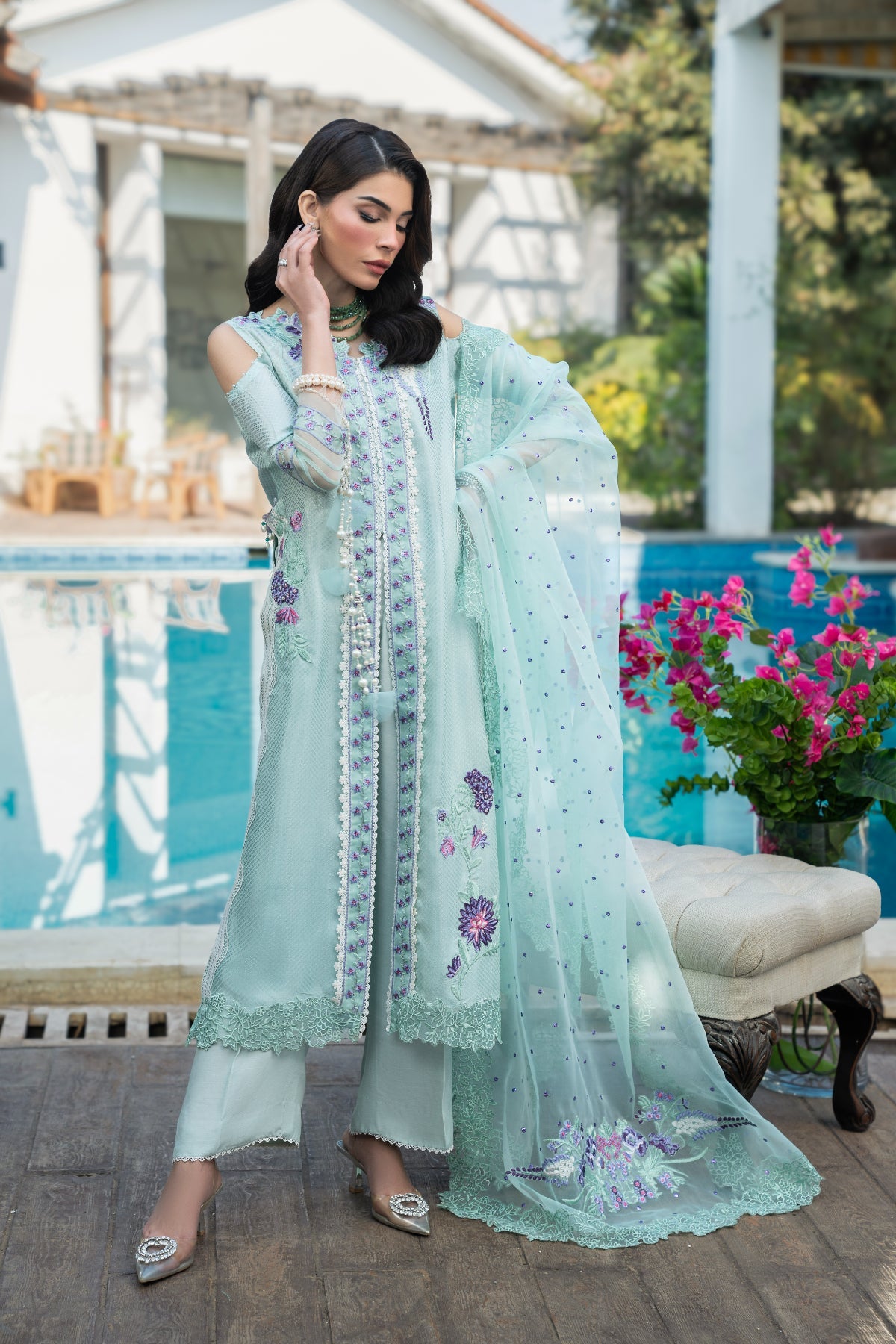 Tabyaa | Ruby Collection 25 | Feroza - Ladies Clothes - Maria Faisal
