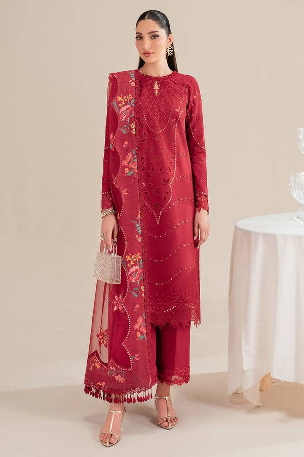 Jazmin | Iris Luxury Lawn 25 | IL'25-D03 by Maria Faisal - Registered Vendor of : Jazmin - type : Ladies Clothes - 100% original wedding dresses