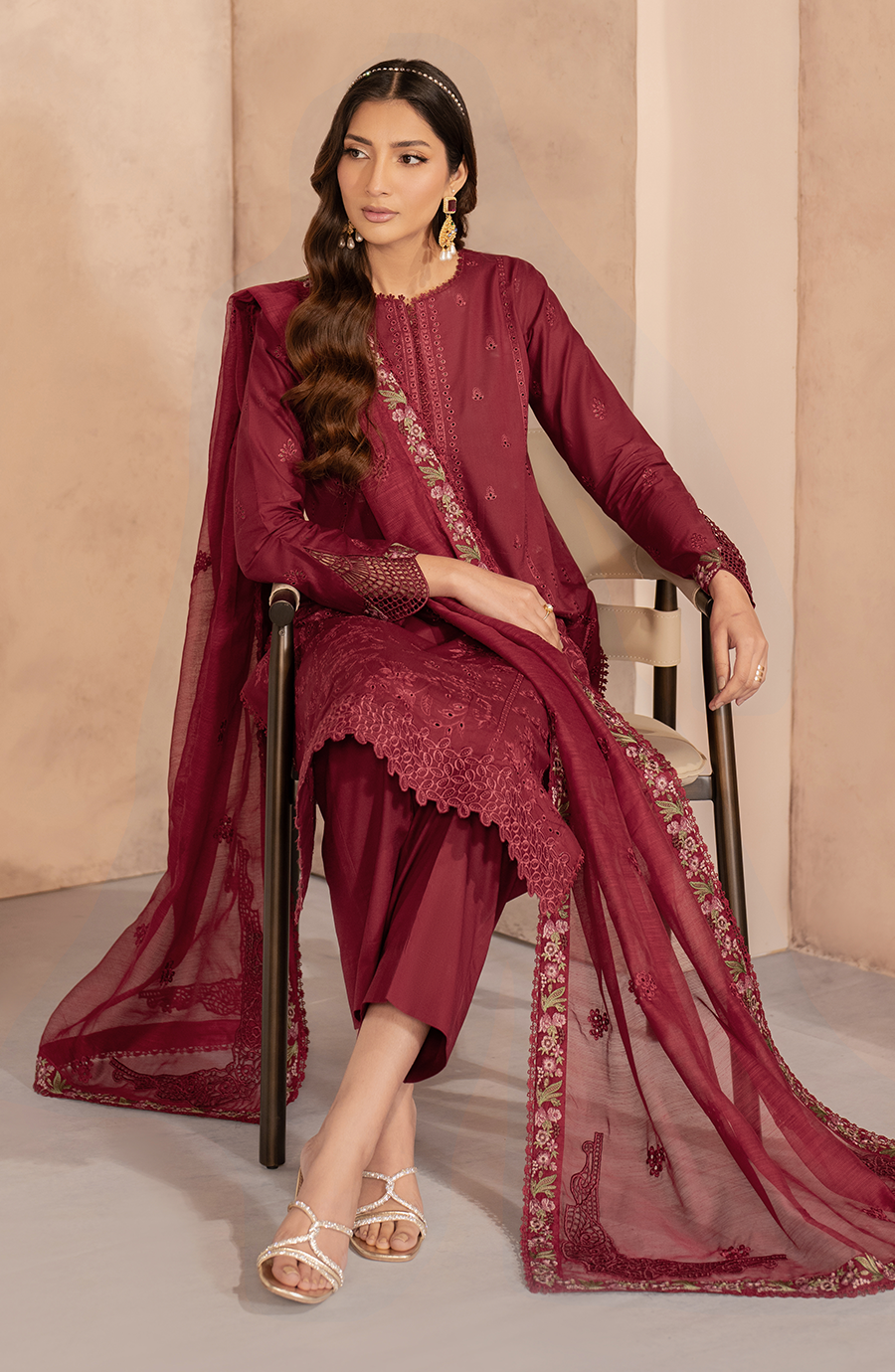 Zarif | Summer Lawn 25 | UNST-LWN-02 SAYAH by Maria Faisal - Registered Vendor of : Zarif - type : Ladies Clothes - 100% original wedding dresses