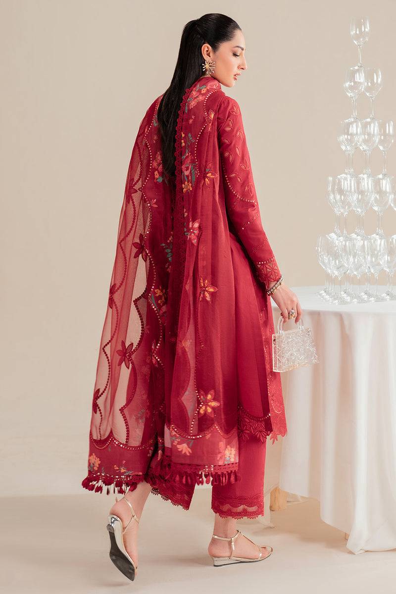 Jazmin | Iris Luxury Lawn 25 | IL'25-D03 by Maria Faisal - Registered Vendor of : Jazmin - type : Ladies Clothes - 100% original wedding dresses