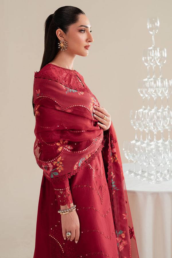 Jazmin | Iris Luxury Lawn 25 | IL'25-D03 by Maria Faisal - Registered Vendor of : Jazmin - type : Ladies Clothes - 100% original wedding dresses