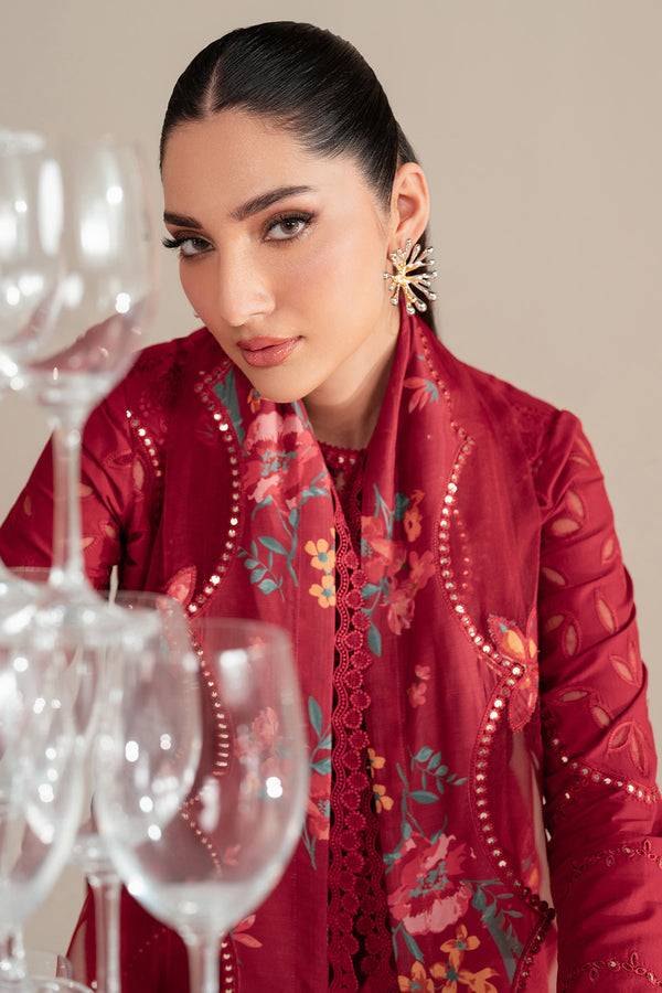 Jazmin | Iris Luxury Lawn 25 | IL'25-D03 by Maria Faisal - Registered Vendor of : Jazmin - type : Ladies Clothes - 100% original wedding dresses