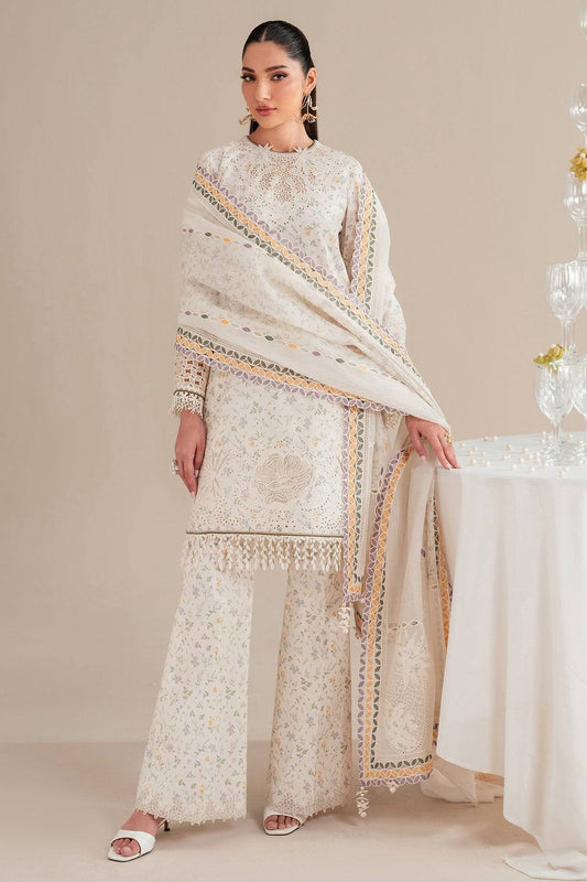 Jazmin | Iris Luxury Lawn 25 | IL'25-D09 by Maria Faisal - Registered Vendor of : Jazmin - type : Ladies Clothes - 100% original wedding dresses