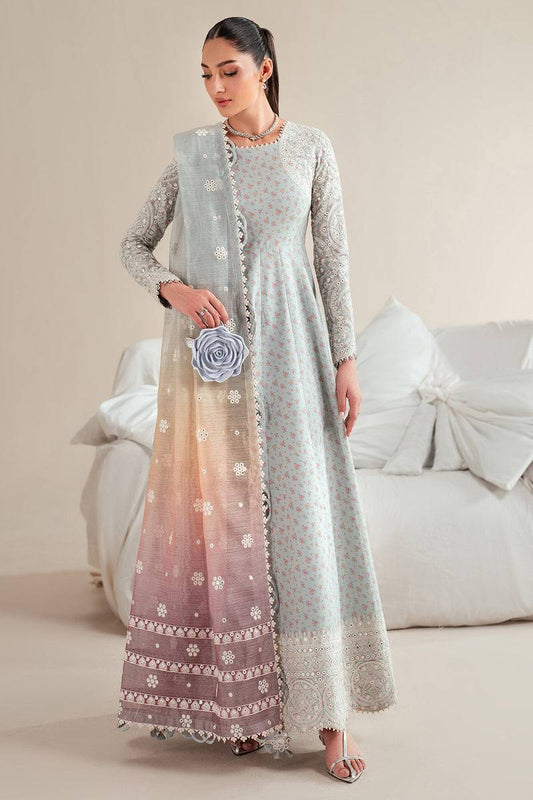 Jazmin | Iris Luxury Lawn 25 | IL'25-D04 by Maria Faisal - Registered Vendor of : Jazmin - type : Ladies Clothes - 100% original wedding dresses