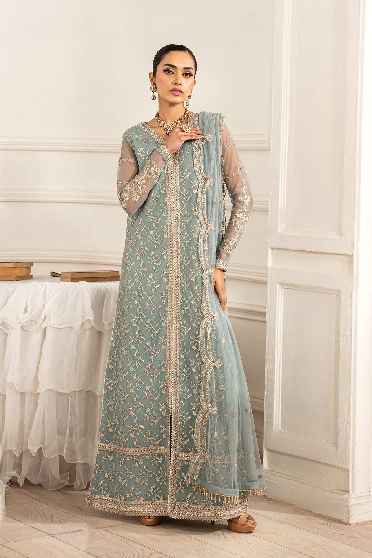 Zarif | Formal Edit 25 | ZFE-01 LYDIA by Maria Faisal - Registered Vendor of : Zarif - type : Ladies Clothes - 100% original wedding dresses