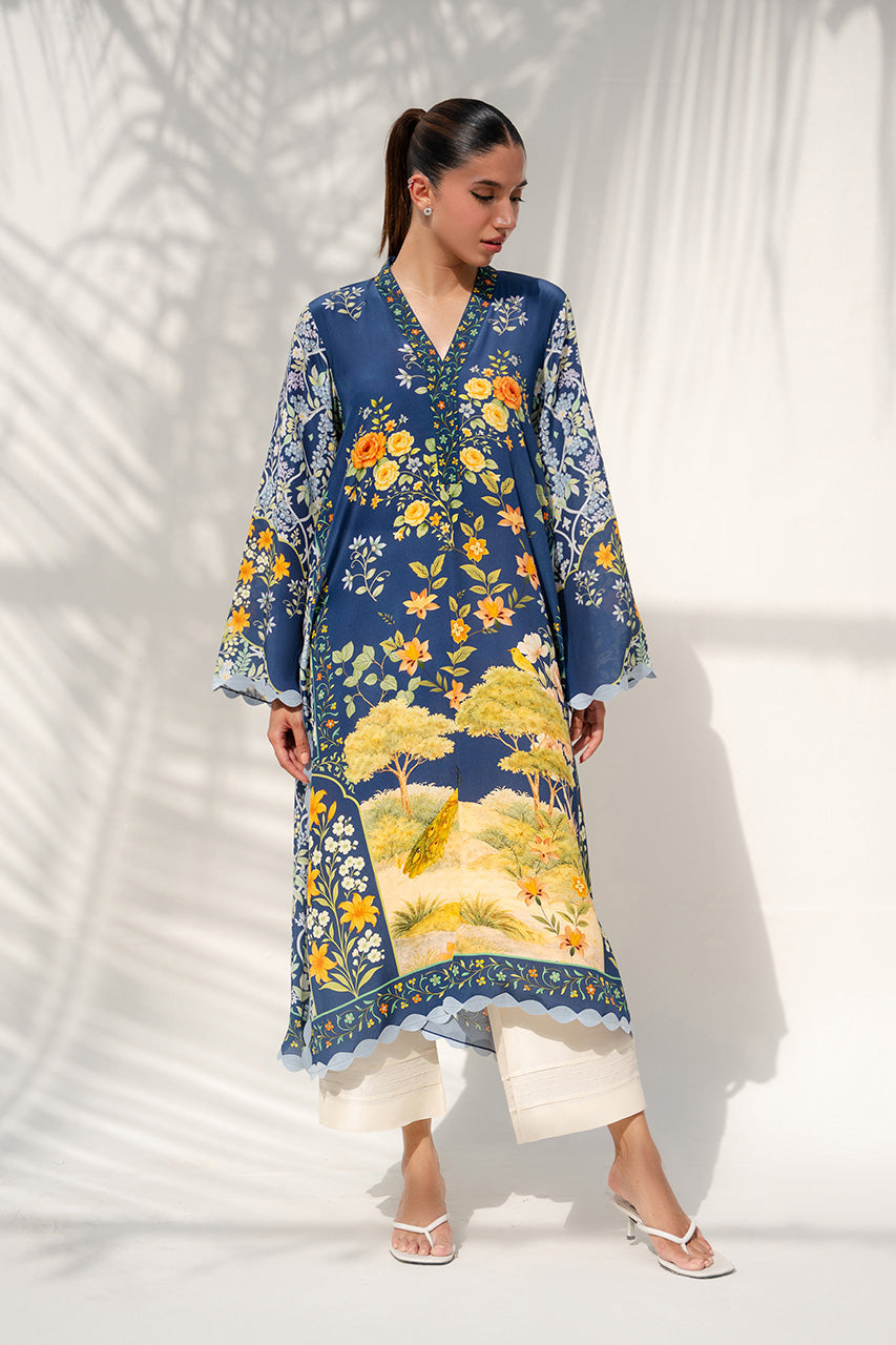 Sania Maskatiya | Summer Festive 26 | Lulu (B) - Luxury Dress - available at Maria Faisal in UK and USA.