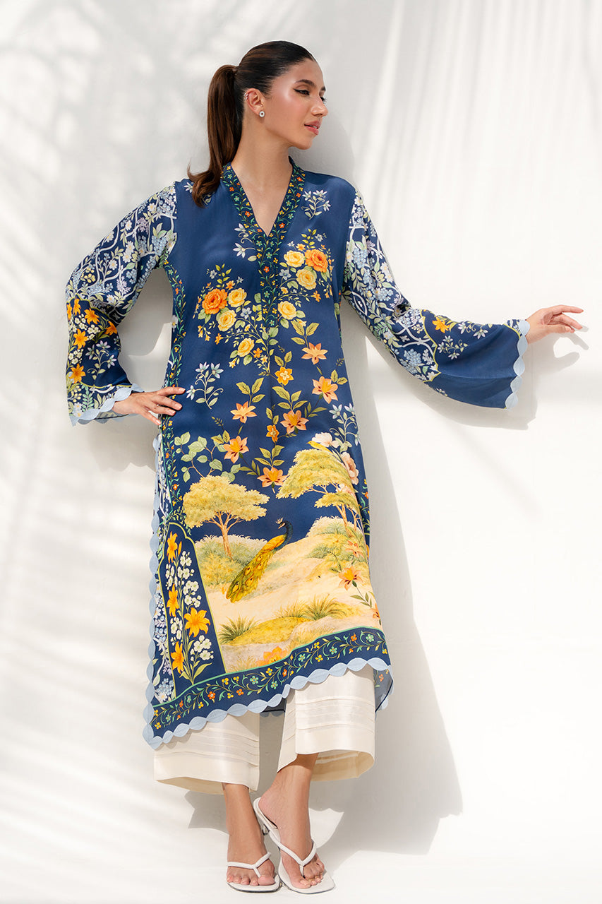 Sania Maskatiya | Summer Festive 26 | Lulu (B) - Luxury Dress - available at Maria Faisal in UK and USA.
