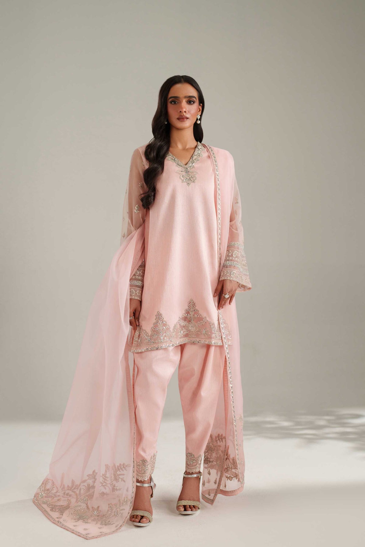 Akbar Aslam | Formal Pret | Lizaye - Formal Dress - available at Maria Faisal in UK and USA.