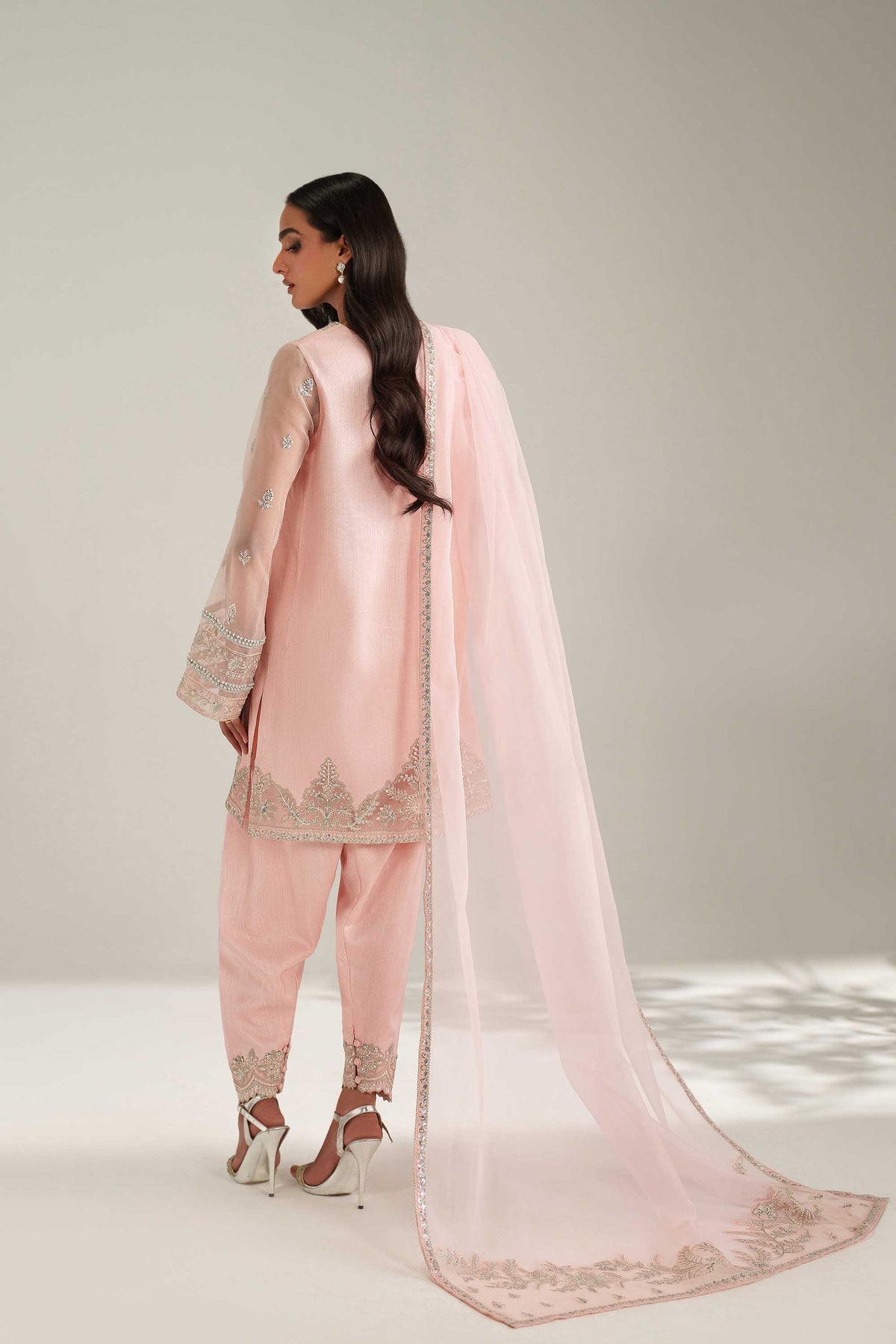 Akbar Aslam | Formal Pret | Lizaye - Formal Dress - available at Maria Faisal in UK and USA.