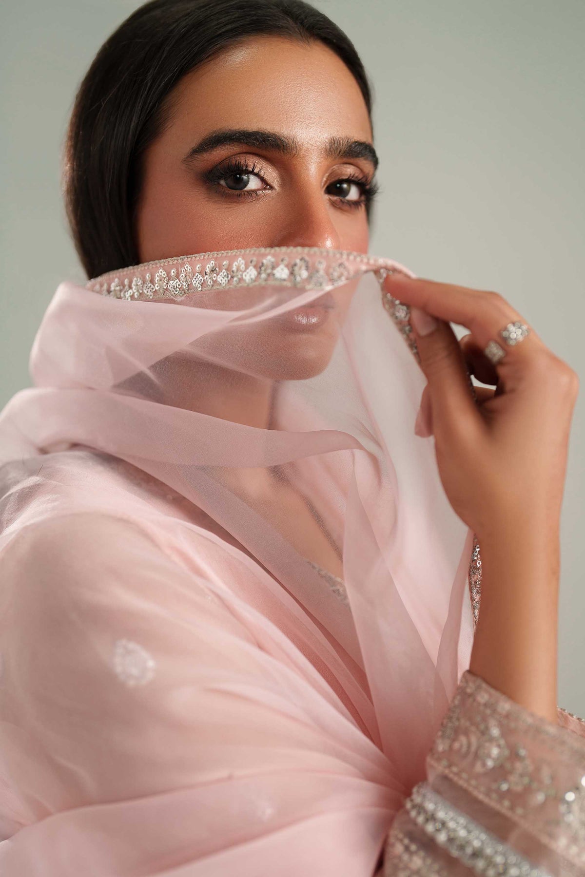 Akbar Aslam | Formal Pret | Lizaye - Formal Dress - available at Maria Faisal in UK and USA.