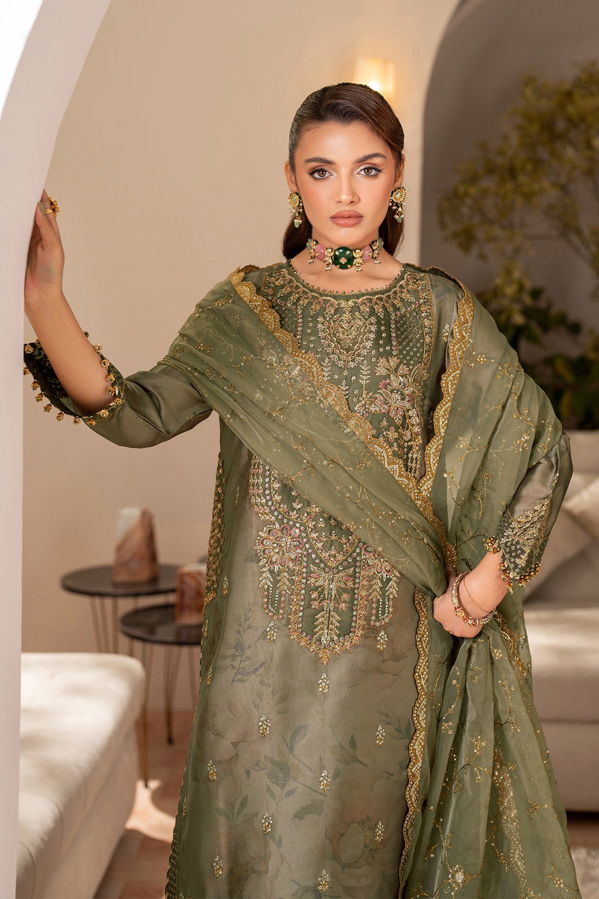 Alizeh | Formals 26 | Twilight - Formal Dress - available at Maria Faisal in UK and USA.