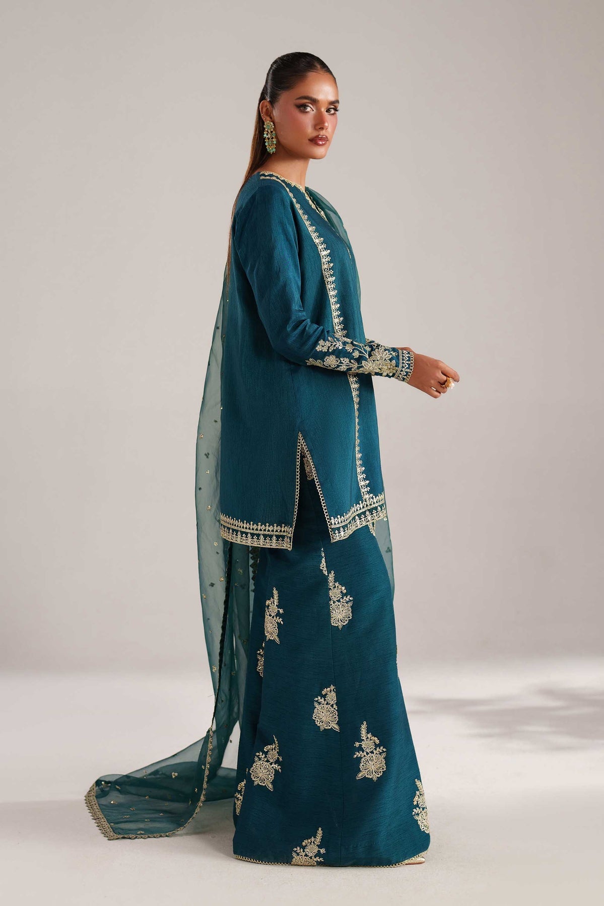 Akbar Aslam | Formal Pret | Naranj - Formal Dress - available at Maria Faisal in UK and USA.