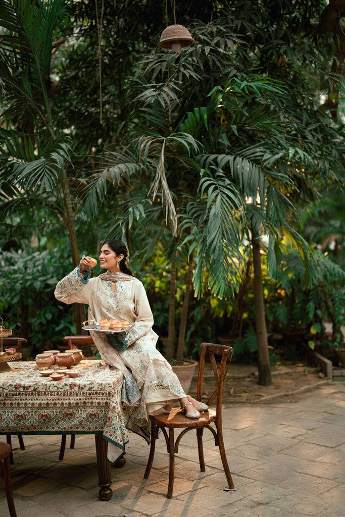 Florent | Eid Edits Luxury Lawn | FEE-4B by Maria Faisal - Registered Vendor of : Florent - type : Ladies Clothes - 100% original wedding dresses