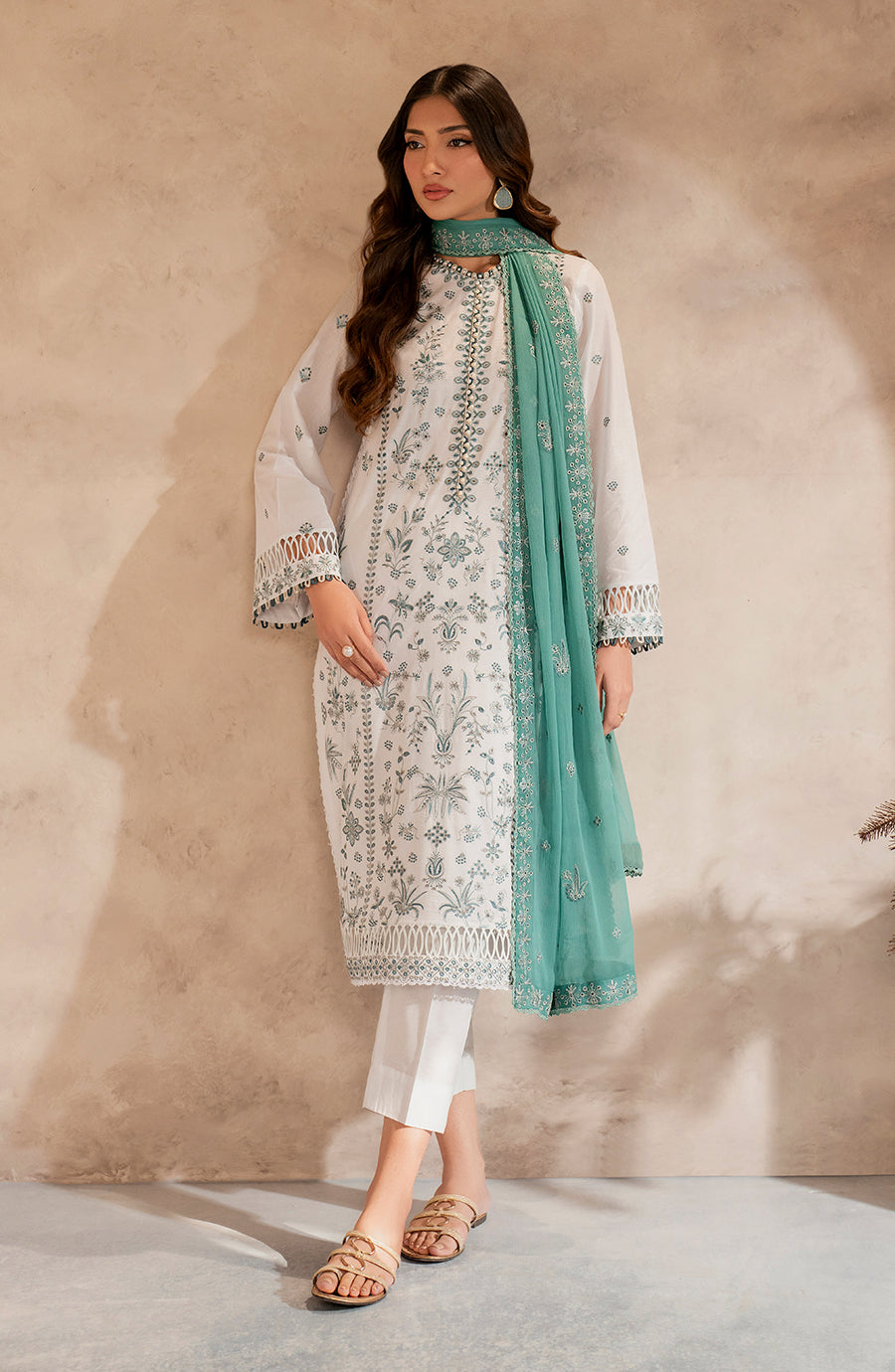 Zarif | Summer Lawn 25 | UNST-LWN-05 SEMIL by Maria Faisal - Registered Vendor of : Zarif - type : Ladies Clothes - 100% original wedding dresses