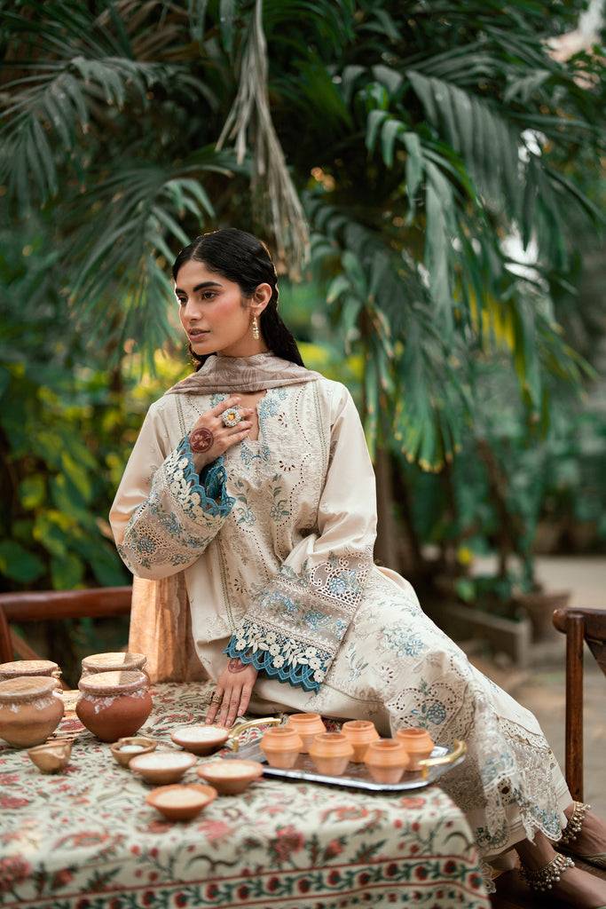 Florent | Eid Edits Luxury Lawn | FEE-4B by Maria Faisal - Registered Vendor of : Florent - type : Ladies Clothes - 100% original wedding dresses