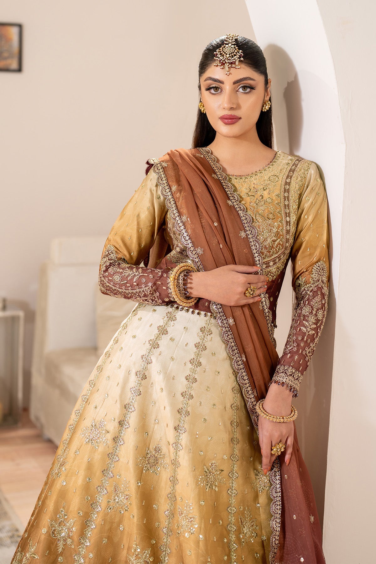 Alizeh | Formals 26 | Carmela - Formal Dress - available at Maria Faisal in UK and USA.