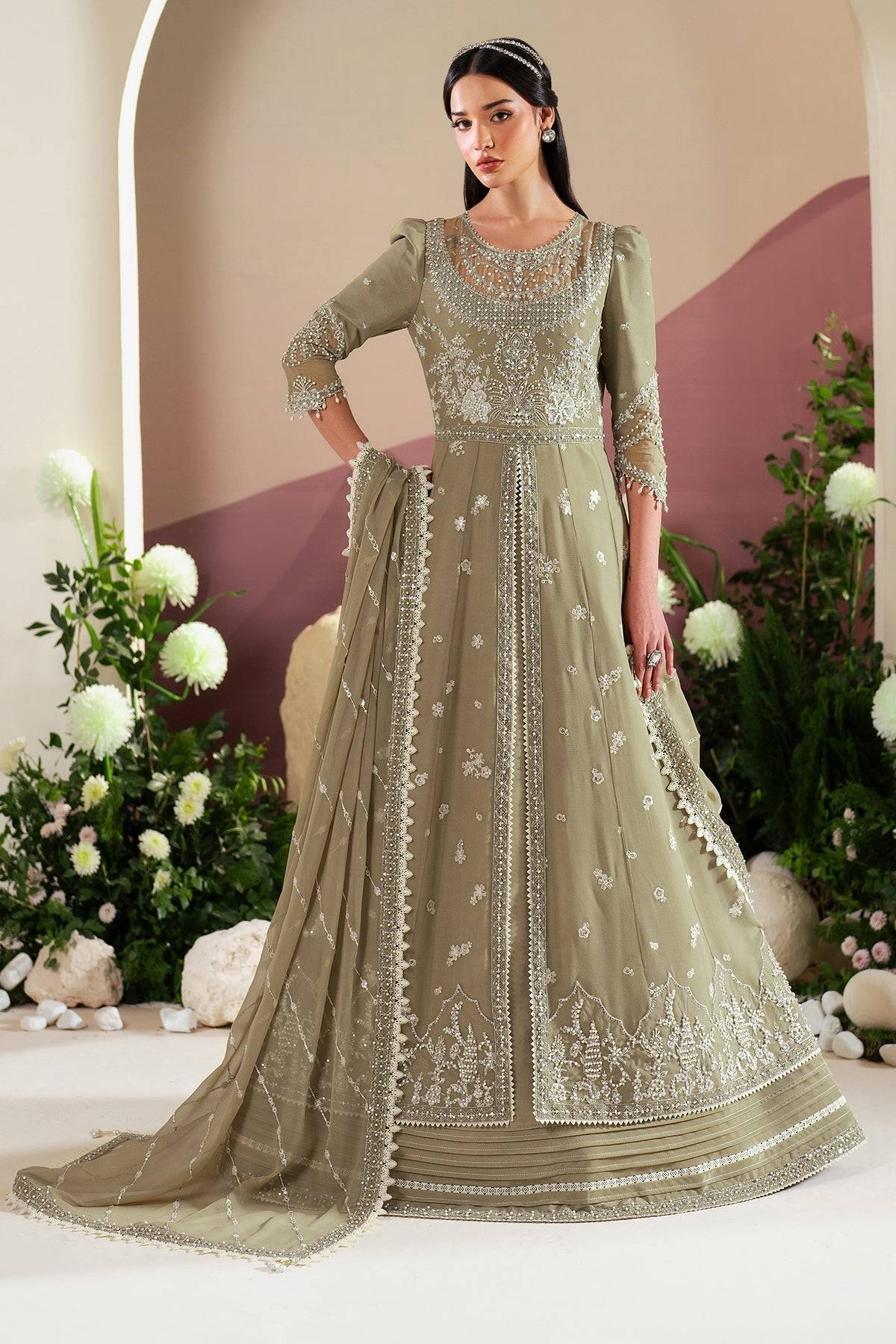 Alizeh | Handcrafted Eid Edit 25 | AF-HM-4040-Tunic by Maria Faisal - Registered Vendor of : Alizeh - type : Ladies Clothes - 100% original wedding dresses