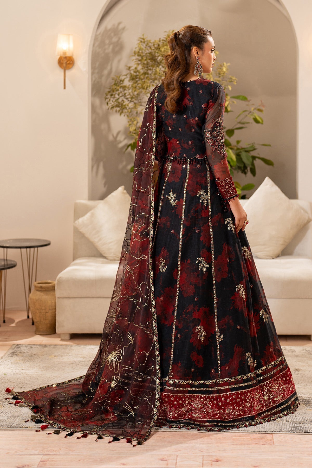 Alizeh | Fleur Chiffon |  AF-CH-2191-Talia - Ladies Clothes - Maria Faisal