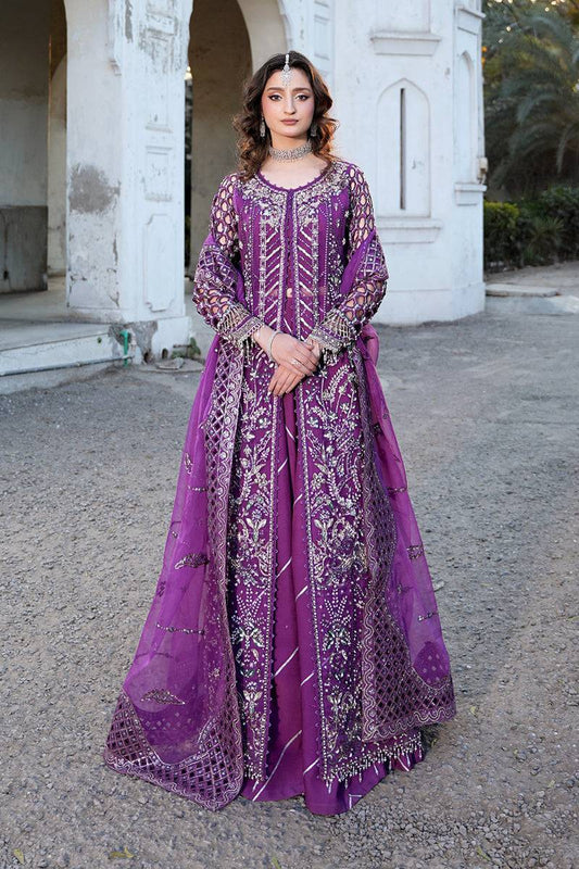 Maryams | Zeenat Luxury Formals | Crimson Bloom - Z-02 by Maria Faisal - Registered Vendor of : Maryams - type : Ladies Clothes - 100% original wedding dresses