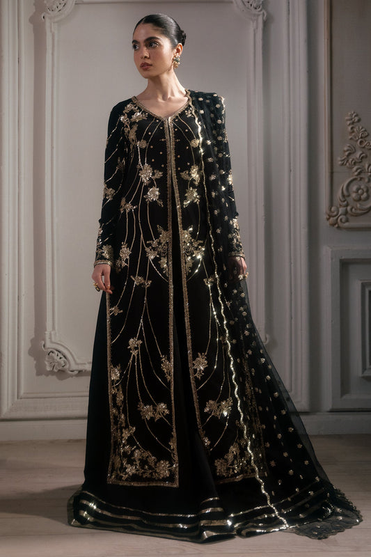 Mina Kashif | Emilie Formals | Gladious - Formal Dress - available at Maria Faisal in UK and USA.