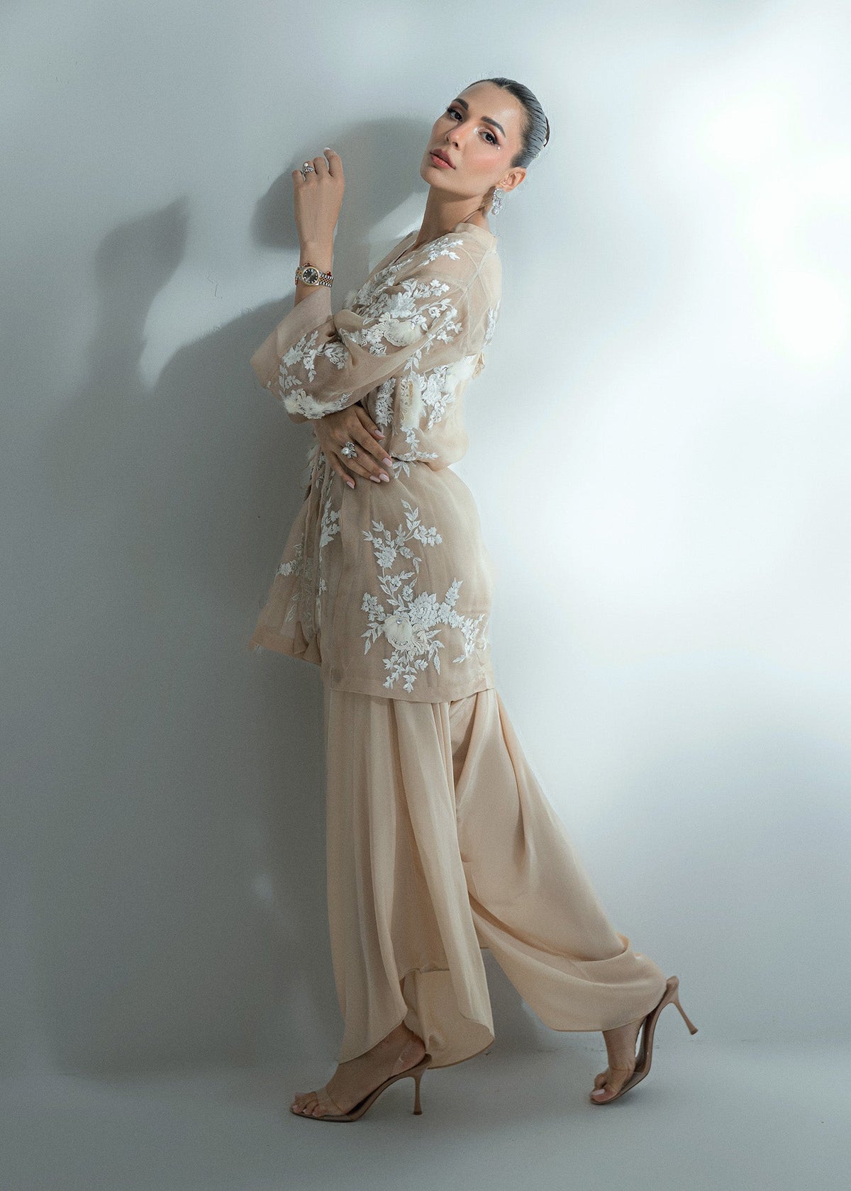 Umsha | Soiree De Rose | Moon & Muse - Ladies Clothes - Maria Faisal