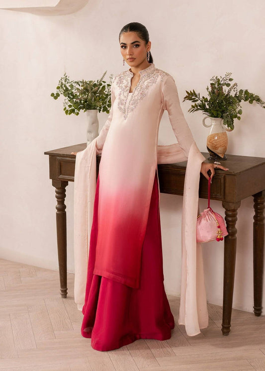 Dastoor | Rania Luxury Pret 25 | Coral by Maria Faisal - Registered Vendor of : Dastoor - type : Ladies Clothes - 100% original wedding dresses