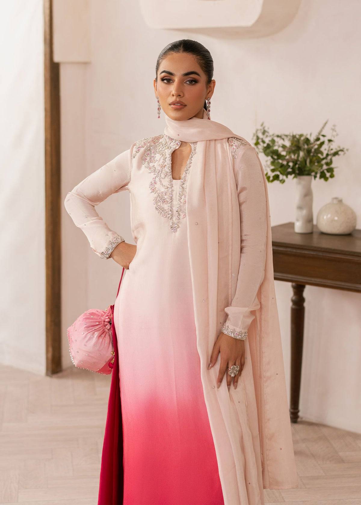 Dastoor | Rania Luxury Pret 25 | Coral by Maria Faisal - Registered Vendor of : Dastoor - type : Ladies Clothes - 100% original wedding dresses