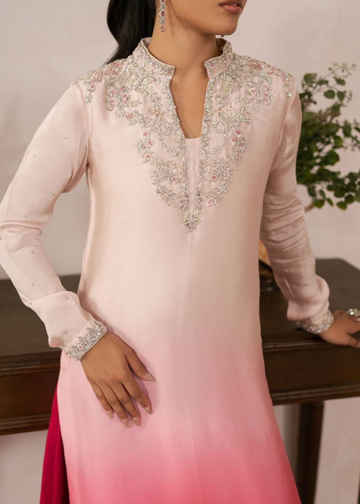 Dastoor | Rania Luxury Pret 25 | Coral by Maria Faisal - Registered Vendor of : Dastoor - type : Ladies Clothes - 100% original wedding dresses