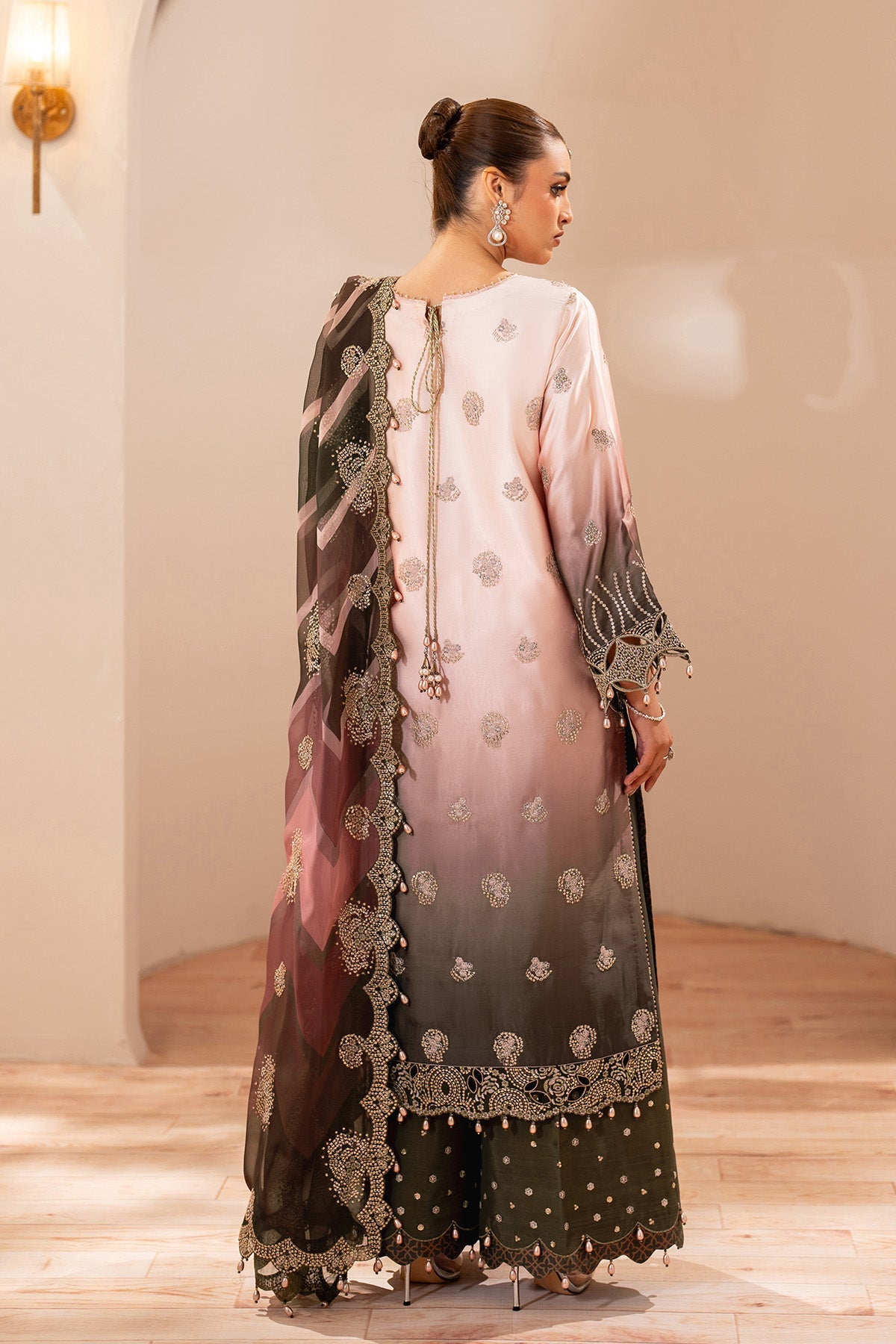 Alizeh | Formals 26 | Rozella - Formal Dress - available at Maria Faisal in UK and USA.