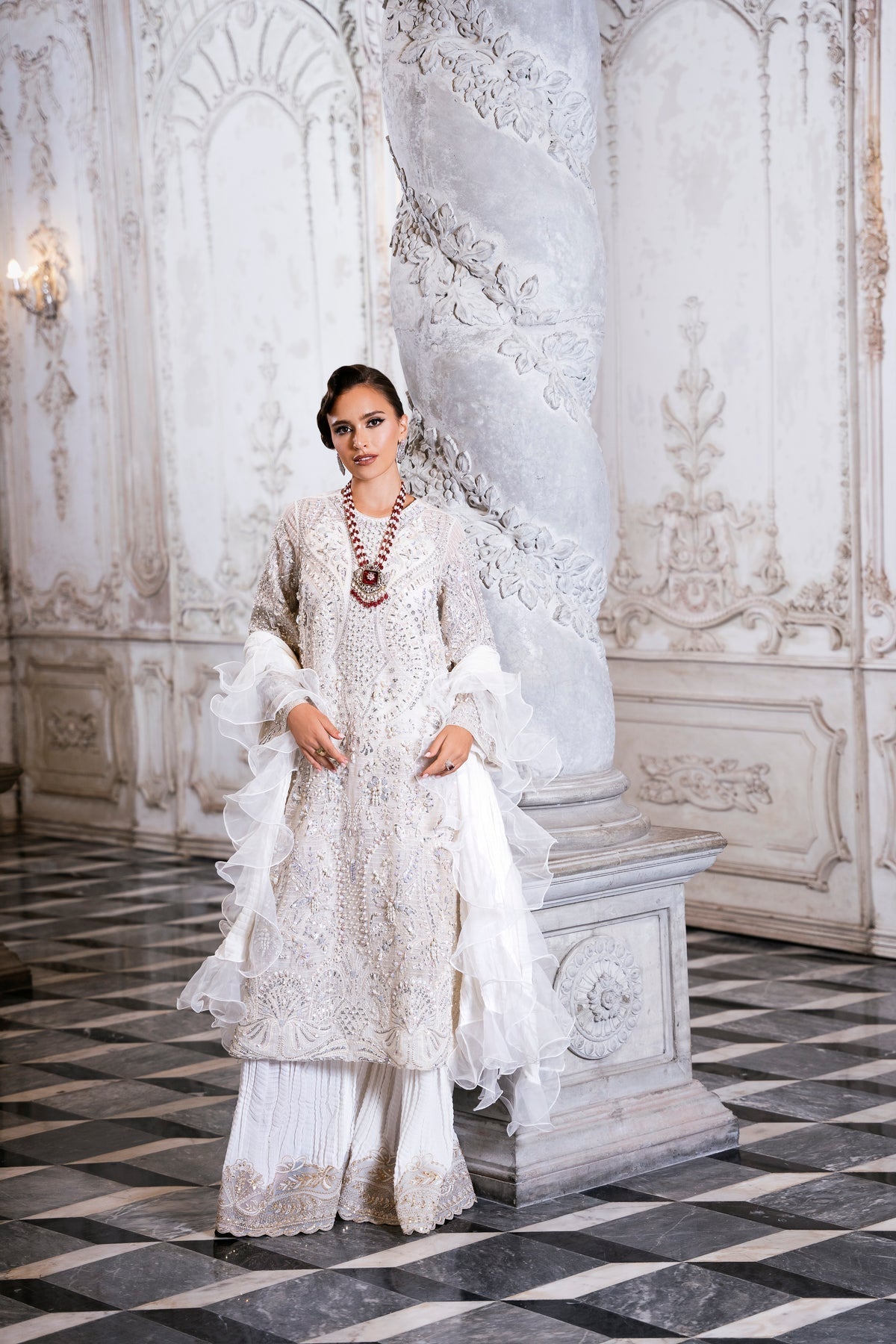 Mysie | Alara formals 24 | SUZANNA - Wedding Dress - Maria Faisal